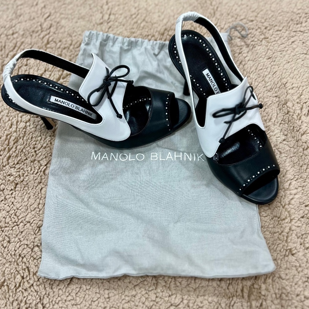 Manolo Blahnik Calydon Slingback Sandal